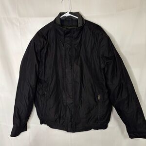 Mens size large double zip weatherproof brand jacket